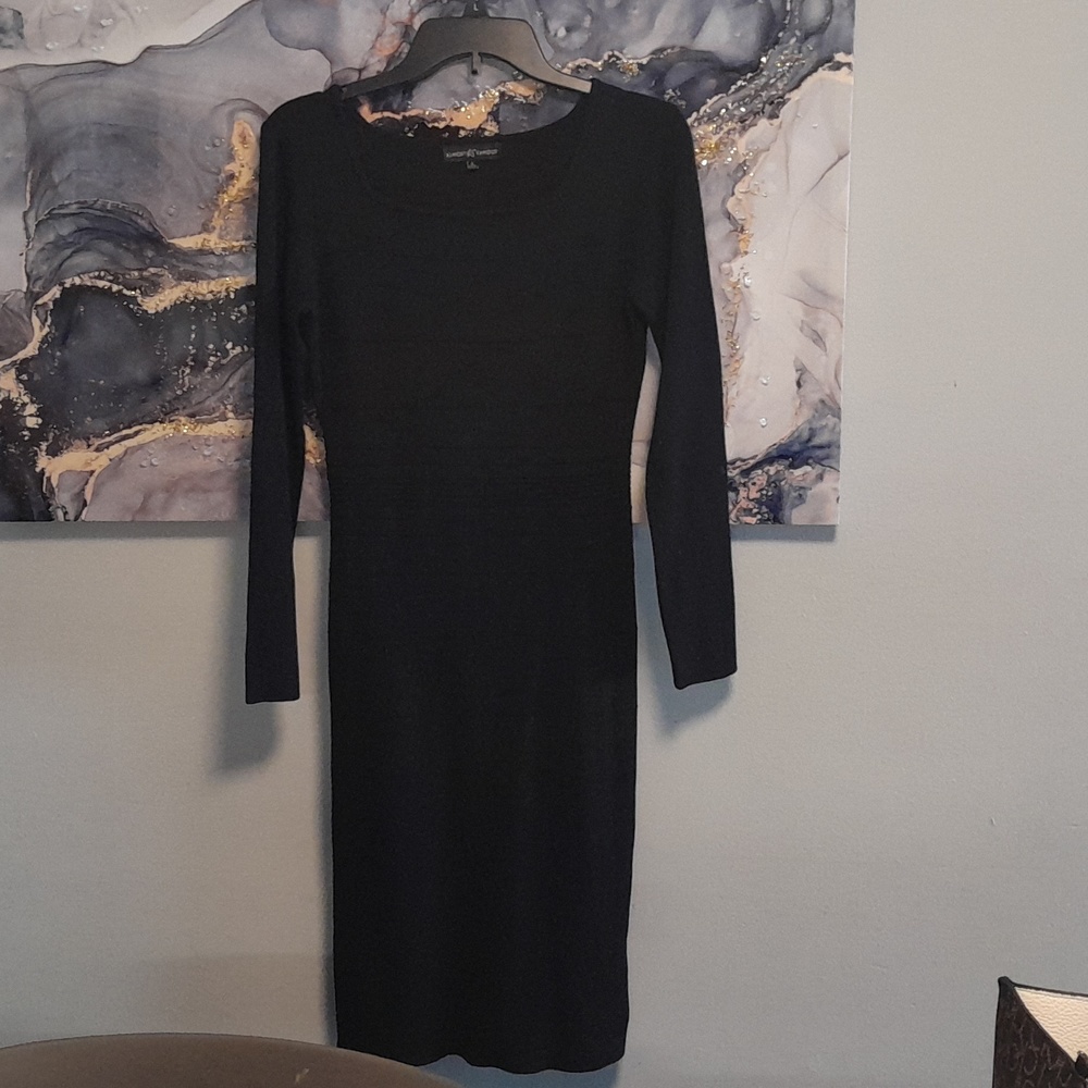 Midi Blk Dress.
